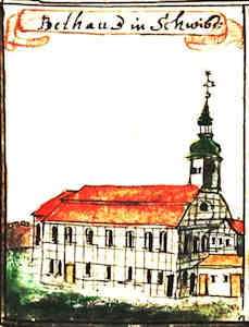 Bethaus in Schwibs - Zbór, widok ogólny